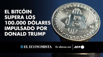 El bitcóin superó el jueves la barrera de los 100.000 dólares, impulsado por la elección como presidente de Estados Unidos de Donald Trump, muy favorable al sector de las criptomonedas.