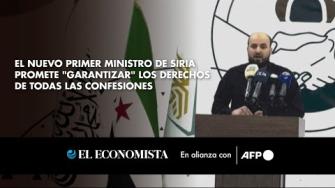 El nuevo primer ministro de transición de Siria aseguró el miércoles que la coalición dirigida por los islamistas, que derrocó a Bashar Al Asad, "garantizará" los derechos de todos los grupos religiosos, y pidió a los millones de sirios que huyeron al extranjero que regresen al país.
Para más información del tema, visita: 
Twitter: https://twitter.com/eleconomista 
Sitio web: https://www.eleconomista.com.mx/ 
Facebook: https://www.facebook.com/ElEconomista.mx 

#ElEconomista #CapitalHumano #EETV


DAILY REEL https://dai.ly/x9amuv6