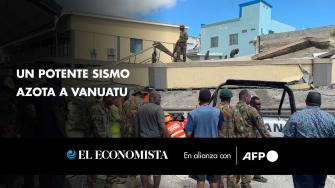 Un fuerte terremoto sacudió el martes el pequeño país insular de Vanuatu, donde destruyó edificios en la capital Port Vila, incluyendo uno que alberga embajadas.

¡Síguenos en nuestras redes sociales para mantenerte informado!

Twitter: https://twitter.com/eleconomista 
Facebook: https://www.facebook.com/ElEconomista.mx
Instagram: https://www.instagram.com/eleconomistamx
LinkedIn: https://www.linkedin.com/company/el-economista/

#ElEconomista #EETV