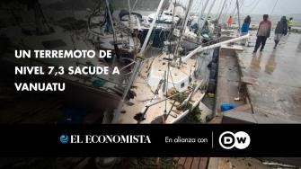 El estado insular de Vanuatu, en el Pacífico Sur, fue sacudido por un sismo de nivel 7,3. Varios edificios de la capital, Port Vila, sufrieron daños. Vanuatu está ubicada en el llamado Cinturón de Fuego del Pacífico. Una zona intercontinental en la que son frecuentes los choques entre placas tectónicas. Situación que aumenta el riesgo de terremotos severos y  erupciones volcánicas.

¡Síguenos en nuestras redes sociales para mantenerte informado!

Twitter: https://twitter.com/eleconomista 
Facebook: https://www.facebook.com/ElEconomista.mx
Instagram: https://www.instagram.com/eleconomistamx
LinkedIn: https://www.linkedin.com/company/el-economista/

#ElEconomista #EETV