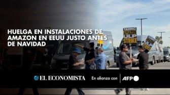 A pocos días de la Navidad, comenzó el jueves una huelga en varias instalaciones de Amazon en Estados Unidos, en reclamo de aumentos salariales, anunció un comunicado del sindicato de los trabajadores en conflicto con la gigante de comercio en línea.

Para más información del tema, visita: 
Twitter: https://twitter.com/eleconomista 
Sitio web: https://www.eleconomista.com.mx/ 
Facebook: https://www.facebook.com/ElEconomista.mx 

#ElEconomista #CapitalHumano #EETV