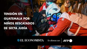 Un centenar de familiares de los 160 niños que fueron rescatados de una secta judía ultraortodoxa en Guatemala acudieron el domingo a un refugio en la capital donde fueron llevados sus hijos y exigieron a las autoridades que se los devuelvan.

¡Síguenos en nuestras redes sociales para mantenerte informado!

Twitter: https://twitter.com/eleconomista 
Facebook: https://www.facebook.com/ElEconomista.mx
Instagram: https://www.instagram.com/eleconomistamx
LinkedIn: https://www.linkedin.com/company/el-economista/

#ElEconomista #EETV