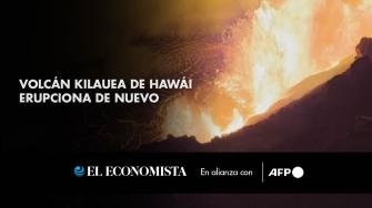 Uno de los volcanes más activos del mundo, el Kilauea en Hawái, Estados Unidos, erupcionó de nuevo la madrugada de este lunes vomitando columnas de lava de hasta 80 metros de altura.

Para más información del tema, visita: https://www.eleconomista.com.mx/ 

¡Síguenos en nuestras redes sociales para mantenerte informado!

Twitter: https://twitter.com/eleconomista 
Facebook: https://www.facebook.com/ElEconomista.mx
Instagram: https://www.instagram.com/eleconomistamx
LinkedIn: https://www.linkedin.com/company/el-economista/

#ElEconomista #EETV