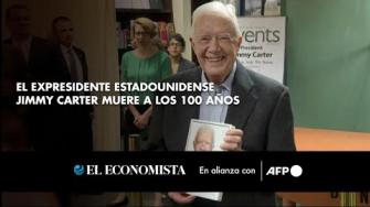 Jimmy Carter, el expresidente demócrata que gobernó Estados Unidos de 1977 a 1981 y ganó el Premio Nobel de la Paz, murió el domingo a la edad de 100 años.

Para más información del tema, visita: 
Twitter: https://twitter.com/eleconomista 
Sitio web: https://www.eleconomista.com.mx/ 
Facebook: https://www.facebook.com/ElEconomista.mx 

#ElEconomista #CapitalHumano #EETV