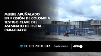 Francisco Luis Correa, condenado por su participación en el asesinato en Colombia del fiscal paraguayo Marcelo Pecci en 2022 y testigo clave del caso, murió apuñalado en una cárcel de Bogotá, informaron el viernes las autoridades.

¡Síguenos en nuestras redes sociales para mantenerte informado!

Twitter: https://twitter.com/eleconomista 
Facebook: https://www.facebook.com/ElEconomista.mx
Instagram: https://www.instagram.com/eleconomistamx
LinkedIn: https://www.linkedin.com/company/el-economista/

#ElEconomista #EETV