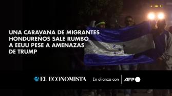 Unos 200 hondureños partieron el martes en caravana hacia Estados Unidos desde la ciudad de San Pedro Sula (noroeste), pese a las amenazas de Donald Trump de realizar la mayor deportación de migrantes cuando asuma la presidencia en dos semanas.

¡Síguenos en nuestras redes sociales para mantenerte informado!

Twitter: https://twitter.com/eleconomista 
Facebook: https://www.facebook.com/ElEconomista.mx
Instagram: https://www.instagram.com/eleconomistamx
LinkedIn: https://www.linkedin.com/company/el-economista/

#ElEconomista #EETV