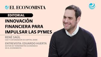 Capital Bank apuesta por soluciones tecnológicas y financieras diseñadas para fortalecer a las pequeñas y medianas empresas en México.

Para más información del tema, visita: https://www.eleconomista.com.mx/ 

¡Síguenos en nuestras redes sociales para mantenerte informado!

Twitter: https://twitter.com/eleconomista 
Facebook: https://www.facebook.com/ElEconomista.mx
Instagram: https://www.instagram.com/eleconomistamx
LinkedIn: https://www.linkedin.com/company/el-economista/

#ElEconomista #EETV