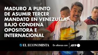 El presidente venezolano, Nicolás Maduro, asume el viernes su tercer mandato consecutivo, entre acusaciones de fraude y aislamiento internacional, pero con el apoyo de los militares y el resto de los poderes del Estado a sus pies.