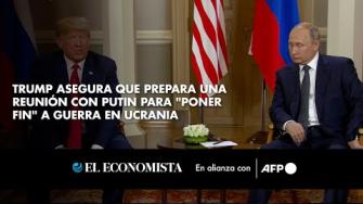 El presidente electo de Estados Unidos, Donald Trump, aseguró el jueves que está preparando una reunión con el mandatario ruso, Vladimir Putin, para "poner fin" a la guerra en Ucrania.

Para más información del tema, visita: 
Twitter: https://twitter.com/eleconomista 
Sitio web: https://www.eleconomista.com.mx/ 
Facebook: https://www.facebook.com/ElEconomista.mx 

#ElEconomista #CapitalHumano #EETV