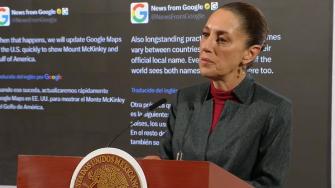 La presidenta de México, Claudia Sheinbaum, aclaró este miércoles que Google, hasta el momento, no ha realizado ningún cambio en la nomenclatura del Golfo de México.

Para más información del tema, visita: https://www.eleconomista.com.mx/politica/sheinbaum-enviara-carta-google-explicacion-sobre-cambio-nombre-golfo-mexico-20250129-744106.html

¡Síguenos en nuestras redes sociales para mantenerte informado!

Twitter: https://twitter.com/eleconomista 
Facebook: https://www.facebook.com/ElEconomista.mx
Instagram: https://www.instagram.com/eleconomistamx
LinkedIn: https://www.linkedin.com/company/el-economista/

#ElEconomista #EETV