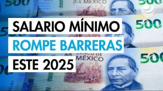 El salario mínimo llegó a los 8,475 pesos mensuales y con ello se acerca cada vez más a los sueldos de entrada que ofrecen las empresas en este 2025.

Para más información del tema, visita: https://www.eleconomista.com.mx/capital-humano/salario-minimo-rompe-barreras-roza-puestos-administrativos-20250220-746509.html

¡Síguenos en nuestras redes sociales para mantenerte informado!

Twitter: https://twitter.com/eleconomista 
Facebook: https://www.facebook.com/ElEconomista.mx
Instagram: https://www.instagram.com/eleconomistamx
LinkedIn: https://www.linkedin.com/company/el-economista/

#ElEconomista #EETV