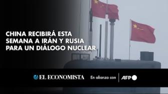 China recibirá el viernes a delegados de Rusia e Irán para un diálogo trilateral sobre el programa nuclear de Teherán, informó el Ministerio de Relaciones Exteriores Chino.

¡Síguenos en nuestras redes sociales para mantenerte informado!

Twitter: https://twitter.com/eleconomista 
Facebook: https://www.facebook.com/ElEconomista.mx
Instagram: https://www.instagram.com/eleconomistamx
LinkedIn: https://www.linkedin.com/company/el-economista/

#ElEconomista #EETV