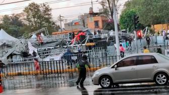 La Secretaría de Gestión Integral de Riesgos y Protección Civil detalló que la estructura estaba destinada a un concierto que se realizaría con motivo del Día de las Madres y que colapsó a raíz de los fuertes vientos registrados. Para más información del tema, visita: https://www.eleconomista.com.mx/estados/colapsa-estructura-escenario-concierto-alcaldia-gustavo-madero-deja-siete-heridos-20250508-758298.html ¡Síguenos en nuestras redes sociales para mantenerte informado! Twitter: https://twitter.com/eleconomista Facebook: https://www.facebook.com/ElEconomista.mx Instagram: https://www.instagram.com/eleconomistamx LinkedIn: https://www.linkedin.com/company/el-economista/ #ElEconomista #EETV