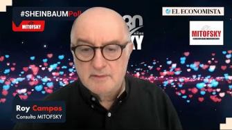 Roy Campos presenta esta video columna con la popularidad de la presidenta de México, Claudia Sheinbaum de la semana del 2 al 9 mayo de 2025.