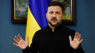 El presidente de Ucrania, Volodymyr Zelenskiy.