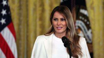 Melania Trump, primera dama de Estados Unidos.