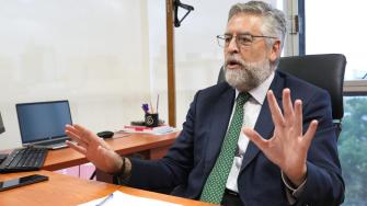 Alejandro Salafranca, titular de la Unidad de Trabajo Digno de la STPS.