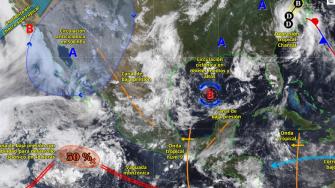 El inicio de semana en México estará marcado por contrastes, por un lado con lluvias fuertes a intensas, descargas eléctricas y granizo en varias regiones del país debido al monzón mexicano y dos ondas tropicales, mientras que el noroeste y la península de Yucatán enfrentarán temperaturas extremas superiores a 45 °C.
Para más información del tema, visita: https://www.eleconomista.com.mx/politica/monzon-ondas-tropicales-traeran-lluvias-calor-extremo-semana-estados-20250706-766890.html
¡Síguenos en nuestras redes sociales para mantenerte informado!
Twitter: https://twitter.com/eleconomista
Facebook: https://www.facebook.com/ElEconomista.mx
Instagram: https://www.instagram.com/eleconomistamx
LinkedIn: https://www.linkedin.com/company/el-economista/
#ElEconomista #EETV #Clima