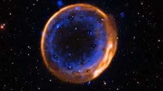 Primera evidencia visual de estrella enana destruida por dos explosiones.