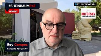 Roy Campos, nos presenta la aprobación de la presidenta de Mexico, Claudia Sheinbaum, de la semana del 1 al 8 de agosto de 2025.