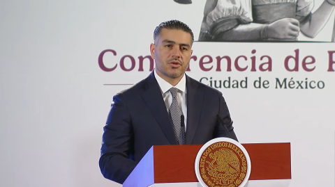 El secretario de Seguridad y Protección Ciudadana, Omar García Harfuch.
