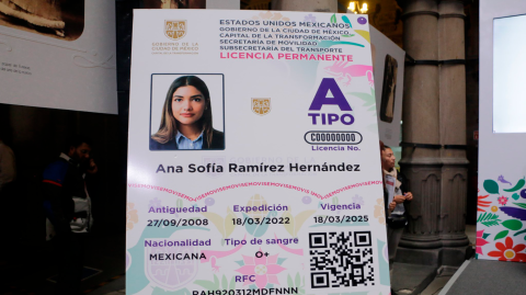 El Gobierno de la Ciudad de México estima emitir entre 800,000 y 1 millón de licencias durante el primer año.