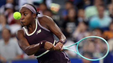 Coco Gauff, tenista estadounidense.