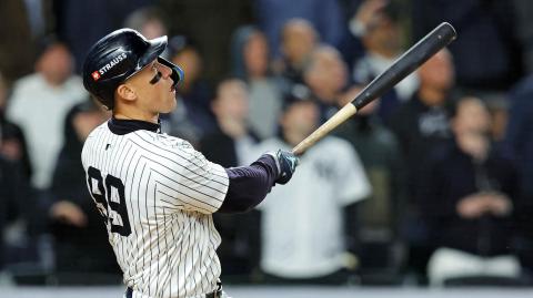 Aaron Judge, jardinero central de los Yankees de Nueva York. Foto: Reuters