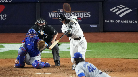 Los Yankees se pusieron así en ventaja por primera vez desde el partido inicial.