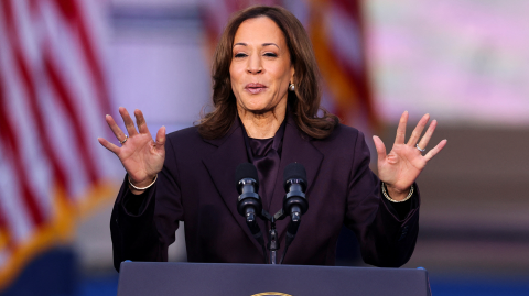 Kamala Harris, candidata a la presidencia de Estados Unidos.
