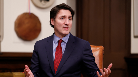 Justin Trudeau, primer ministro de Canadá.