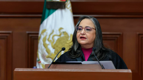 Norma Lucía Piña Hernández, ministra presidenta de la SCJN.