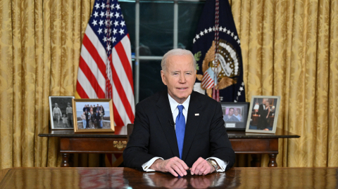 Joe Biden, presidente saliente de Estados Unidos.