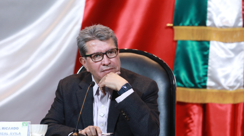Ricardo Monreal, presidente de la Junta de Coordinación Política de la Cámara de Diputados.