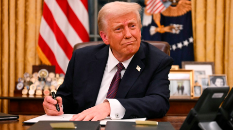 Donald Trump, presidente de Estados Unidos.