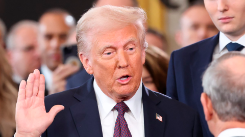 Donald Trump, presidente de Estados Unidos.
