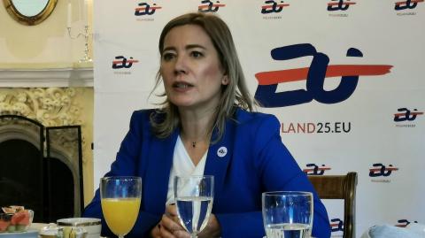 Agnieszka Frydrychowicz-Tekieli, embajadora de Polonia en México.