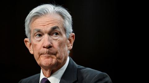 Jerome Powell, presidente de la Reserva Federal estadounidense.
