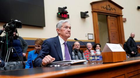 Jerome Powell, presidente de la Reserva Federal de Estados Unidos.