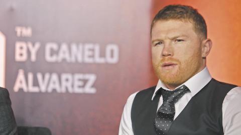 Saúl ‘Canelo’ Álvarez, boxeador mexicano.