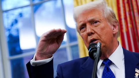 Donald Trump, presidente de Estados Unidos.