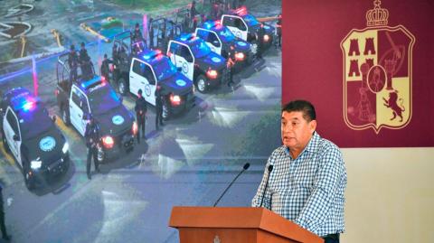 Serafín Tadeo Lazcano, Secretario de Seguridad y Protección Ciudadana.