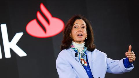 Ana Botín, presidenta de Santander.