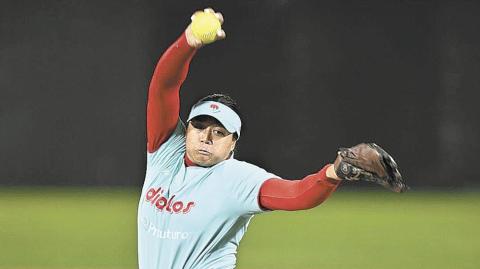 Megan Faraimo, lanzadora de Diablos.