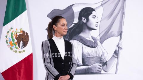 Claudia Sheinbaum, presidenta de México.