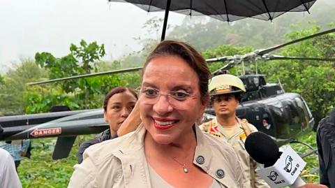 Xiomara Castro, presidenta de Honduras.