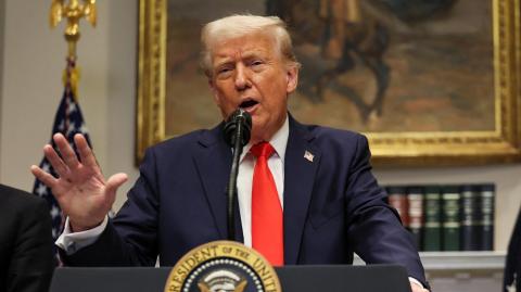 Donald Trump, presidente de Estados Unidos.