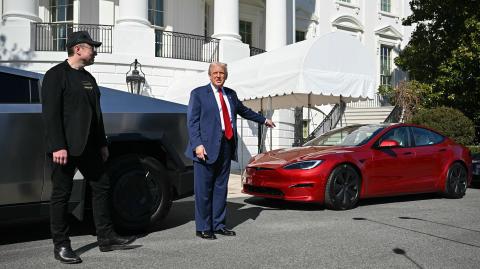 Donald Trump, presidente de Estados Unidos y Elon Musk.