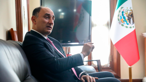 Mammad Talibov, embajador de Azerbaiyán en México.