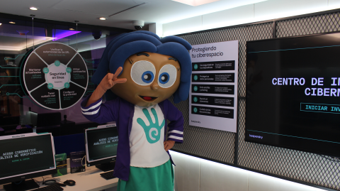 Centro de Investigación Cibernética de Kaspersky en Kidzania.